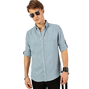 Thomas Scott Mens Solid Textured