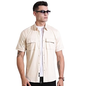 Thomas Scott Mens Solid Half