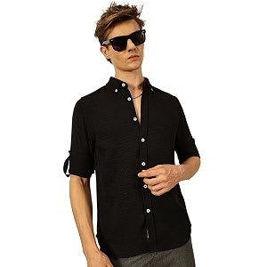 Thomas Scott Mens Solid Textured