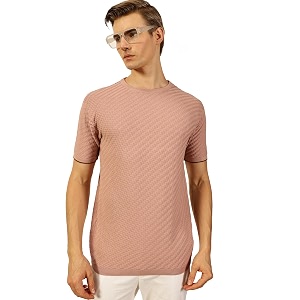 Thomas Scott Mens Textured Half