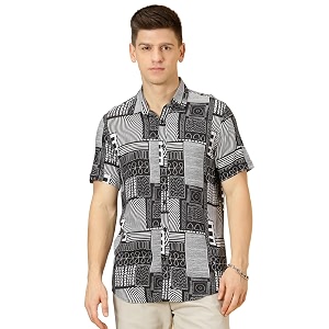 Thomas Scott Mens Printed Half