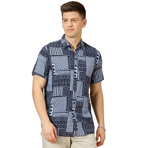 Thomas Scott Mens Printed Half