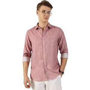 Thomas Scott Mens Printed Textured