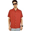 Thomas Scott Men Half Sleeves Camp Collar