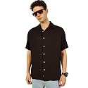 Thomas Scott Men Half Sleeves Camp Collar