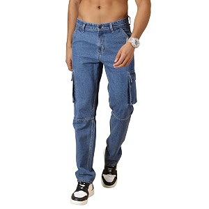 Thomas Scott Men Mid Rise Relaxed Fit