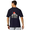 Thomas Scott Men Oversized Fit Graphic Printed