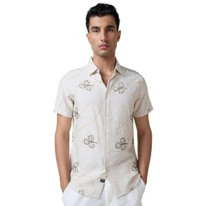 Thomas Scott Men Premium Embroidered Slim Fit