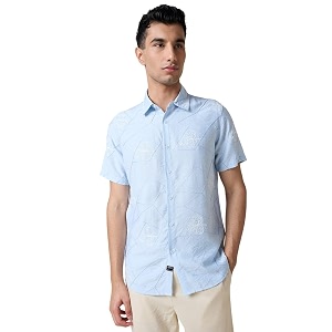 Thomas Scott Men Premium Embroidered Slim Fit