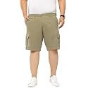 Thomas Scott Men's | Plus Size | Regular Fit | Mid-Rise | Knee Length | 6 Pockets | Woven | Cargo | Shorts