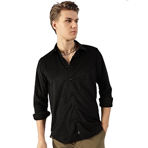Thomas Scott Mens Solid Textured