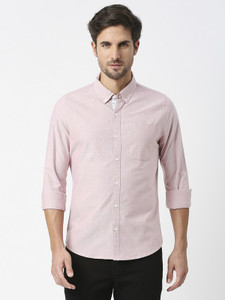 THOMAS SCOTT Men Solid Casual Red Shirt