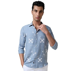 Thomas Scott Mens Regular Fit Embroidered Full