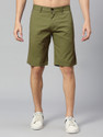 Thomas Scott Solid Men Dark Green Chino
