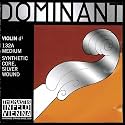Thomastik-Infeld Dominant Violin D String, 4/4 Size, Medium Tension - 132A - Synthetic Core, Silver Wound - Clear &amp; Balanced Tone, The Reference Standard for Violin