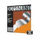 Thomastik-Infeld Dominant Violin D String, 1/4 Size, Medium Tension - 132.14 - Synthetic Core, Silver Wound - Clear &amp; Balanced Tone, The Reference Standard for Violin