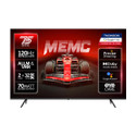 Thomson NeoX 189 cm (75 inch) QLED Ultra HD (4K) Smart Google TV with Gemini , MEMC Dolby Vision - Atmos 70W Sound Output powered by Blaupunkt 4 Speaker 32 GB Storage 550 Nits Brightness Precise Dimming HDR10+ 120 Hz Refresh