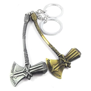 Thor Hammer Stormbreaker Axe Design Keys chain