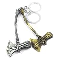 Thor HammerStormbreakerAxe Design Keys chain AND Doctor