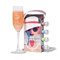 Champagne Drink Shimmer Gift Set, Sparkling Drink Collection, Set of 4