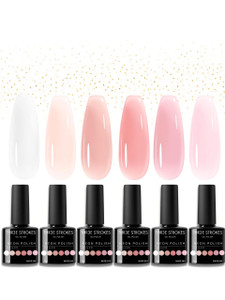 THR3E STROKES UV Gel Nail Polish Set