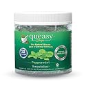 Three Lollies Queasy Drops - Peppermint Flavor - Relief from Nausea &amp; Travel Sickness, Soothes Dry Mouth &amp; Stomach, Natural Ingredients - 32 ct