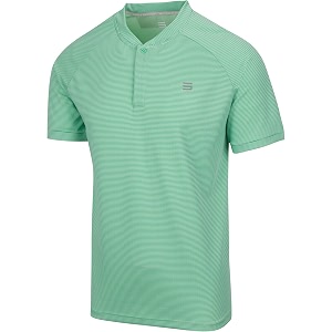 three sixty six collarless golf shirts for men - mens casual dry fit short sleeve polo lightweight and breathable