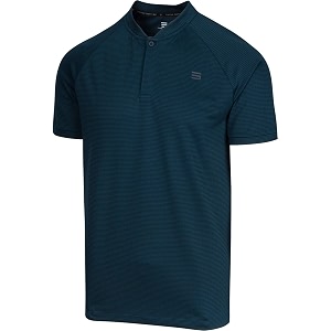 three sixty six collarless golf shirts for men - mens casual dry fit short sleeve polo lightweight and breathable