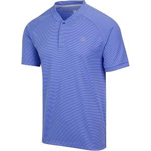 three sixty six collarless golf shirts for men - mens casual dry fit short sleeve polo lightweight and breathable