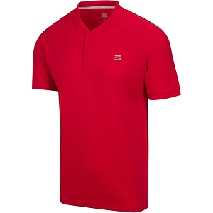 three sixty six collarless golf shirts for men - mens casual dry fit short sleeve polo lightweight and breathable
