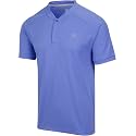 Three Sixty Six Collarless Golf Shirts for Men - Men’s Casual Dry Fit Short Sleeve Polo, Lightweight and Breathable