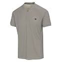 Three Sixty Six Collarless Golf Shirts for Men - Men’s Casual Dry Fit Short Sleeve Polo, Lightweight and Breathable