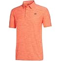 Three Sixty Six Golf Shirts for Men - Dry Fit Short-Sleeve Polo, Athletic Casual Collared T-Shirt