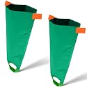 Threlaco 2 Pcs Easy Slide Compression Stocking Aid, Normal Size