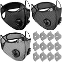 Threlaco 6 Pcs Dust Mask Reusable Respirator Mask