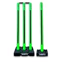 Thrifty Sports® Cricket Stumps Set - 4 Stumps + 2 Bails + 2 Stand Full Size 30/32" (ST Grenzz +1)