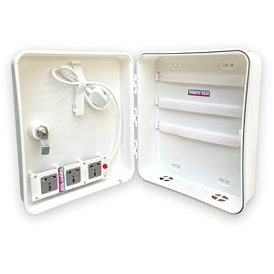 ip65 pvc dvrpoe junction box for dvr nvr cctv camera wifi modem outdoor weather resistant pvc heavy imported