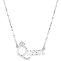 Thrillz Valentine Special Queen Pendant Necklace For Women and Girls Couple Gift Chain Necklace Fashion Jewellery