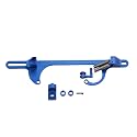 Throttle Cable Bracket 4150 4160 Series throttle brackets Billet Adjustable Aluminum Carburetor Bracket (blue)