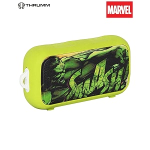 thrumm hulk shield waterproof bluetooth speaker green