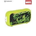 Thrumm Hulk Shield Waterproof Bluetooth Speaker (Green)