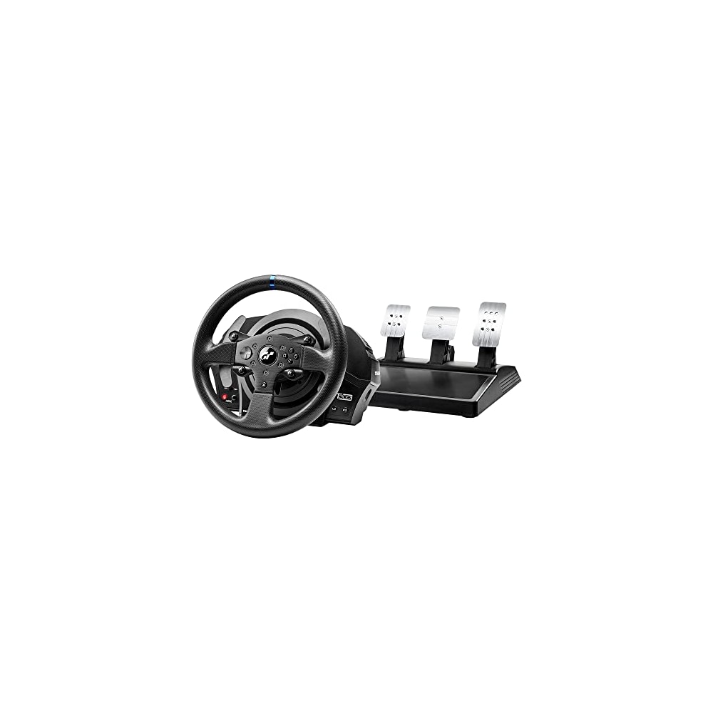 Expandable Rim Thrustmaster T300RS GT Force Feedback Racing Wheel & 3 Pedal Set - PS5 ...