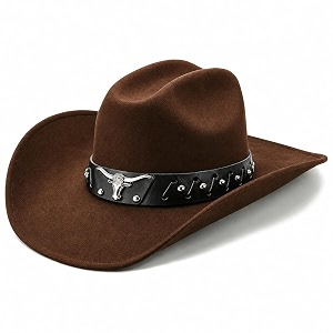 thuizen Western Cattleman Crown Cowboy Hat