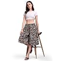 THUMBA Women39s Printed Poly Rayon Palazzo Pants