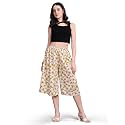 THUMBA Women39s Printed Poly Rayon Palazzo Pants