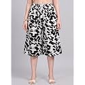 THUMBA Women39s Printed Poly Rayon Palazzo Pants