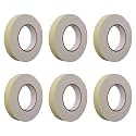 Thump Double-Sided Foam Tape Mono White Sticky Adhesive for DIY Art &amp; Crafts Scrapbooking Office School Stationery Supplies (White 12mmX1m Pack of 6)