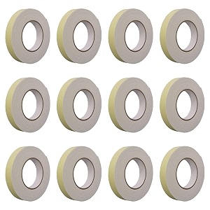 thump double-sided foam tape white tube sticky adhesive for diy art amp crafts scrapbooking office school stationery supplies - white 18mmx3m pack of 12