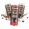 Thunder CoffeeMilk - 11 oz Aussie Style Cold-Brewed Latte Canned Coffee, Iced Coffee Cans for Grab & Go, Natural Protein-Rich 75-150mg Caffeine Energy Drink in Handy Cold Brew Cans, 12 Variety Pack