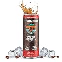 Thunder CoffeeMilk - 11 oz Aussie Style Cold-Brewed Latte Canned Coffee, Iced Coffee Cans for Grab & Go, Natural Protein-Rich 150mg Caffeine Energy Drink in Handy Cold Brew Cans, Doubleshot Espresso, 12 Pack